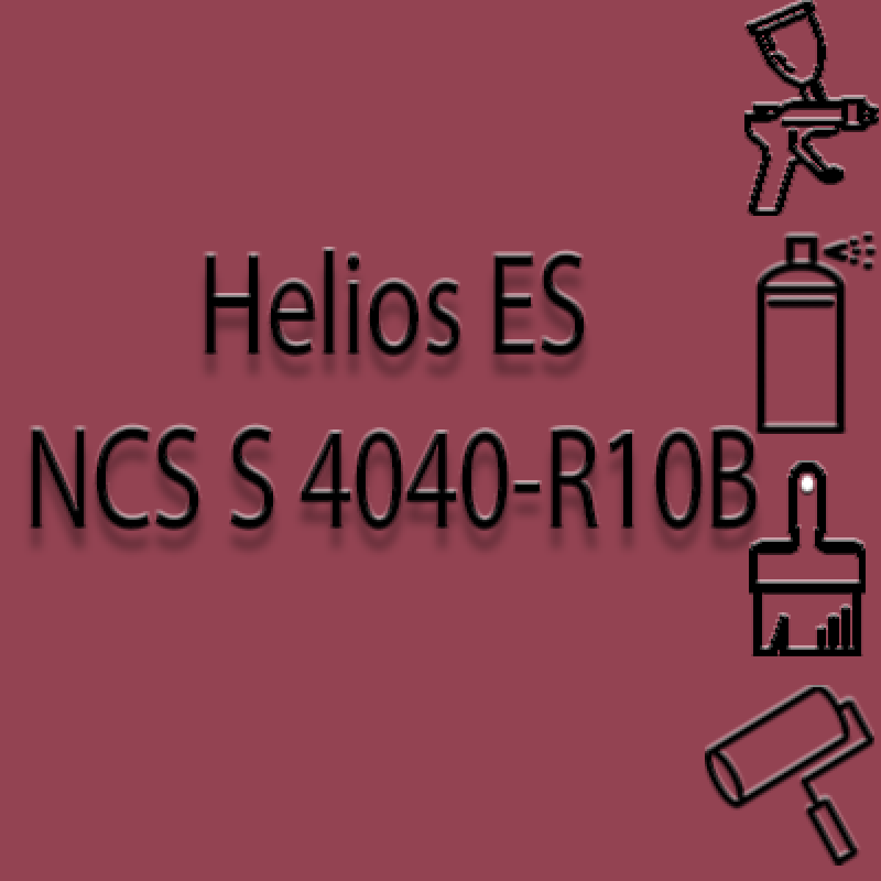 NCS S 4040-R10B глянцева 1К швидкосохнуча антикорозійна емаль Helios ES - 1л NCS S 4040-R10B глянцева 1К швидкосохнуча антикорозійна емаль Helios ES - 1л