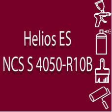NCS S 4050-R10B глянцева 1К швидкосохнуча антикорозійна емаль Helios ES - 1л