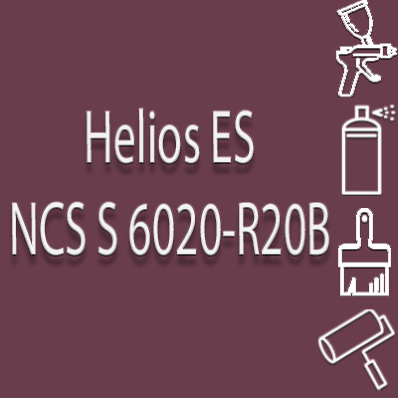 NCS S 6020-R20B глянцева 1К швидкосохнуча антикорозійна емаль Helios ES - 1л NCS S 6020-R20B глянцева 1К швидкосохнуча антикорозійна емаль Helios ES - 1л