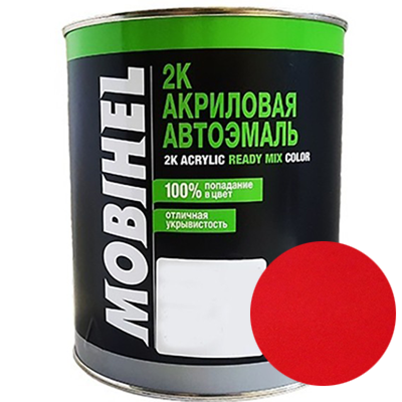 Двокомпонентна акрилова автоемаль Mobihel 2:1, 355 ГРЕНАДЕР - 0.75л