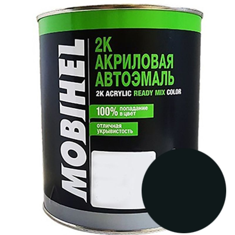 Двокомпонентна акрилова автоемаль Mobihel 2:1, 368 НЕССІ - 0.75л