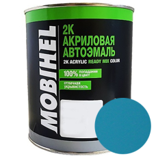 Двокомпонентна акрилова автоемаль Mobihel 2:1, 425 БЛАКИТНА АДРІАТИКА - 0.75л