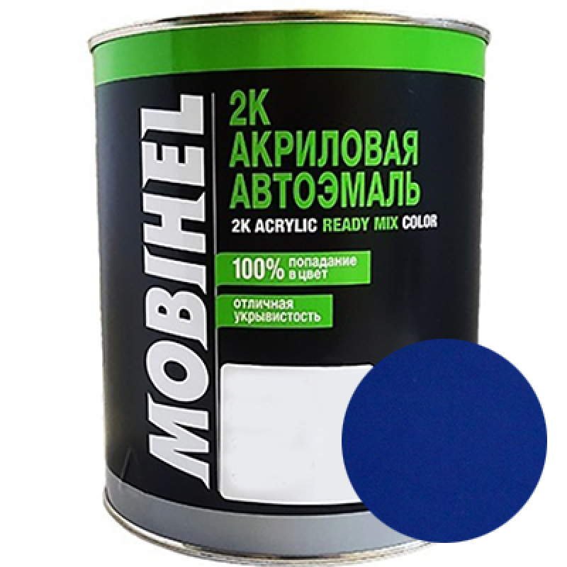 Двокомпонентна акрилова автоемаль Mobihel 2:1, 449 ОКЕАН - 0.75л