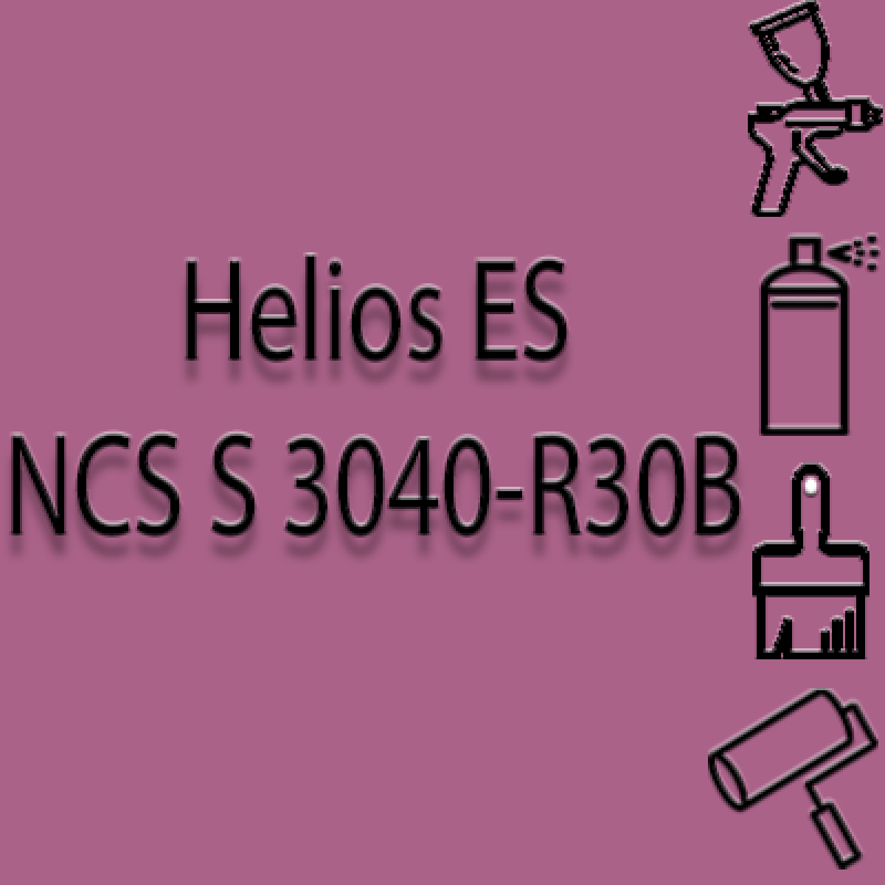 NCS S 3040-R30B глянцева 1К швидкосохнуча антикорозійна емаль Helios ES - 1л