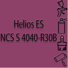 NCS S 4040-R30B глянцева 1К швидкосохнуча антикорозійна емаль Helios ES - 1л
