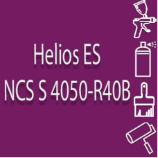 NCS S 4050-R40B глянцева 1К швидкосохнуча антикорозійна емаль Helios ES - 1л