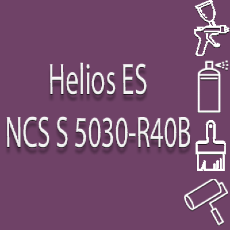 NCS S 5030-R40B глянцева 1К швидкосохнуча антикорозійна емаль Helios ES - 1л NCS S 5030-R40B глянцева 1К швидкосохнуча антикорозійна емаль Helios ES - 1л