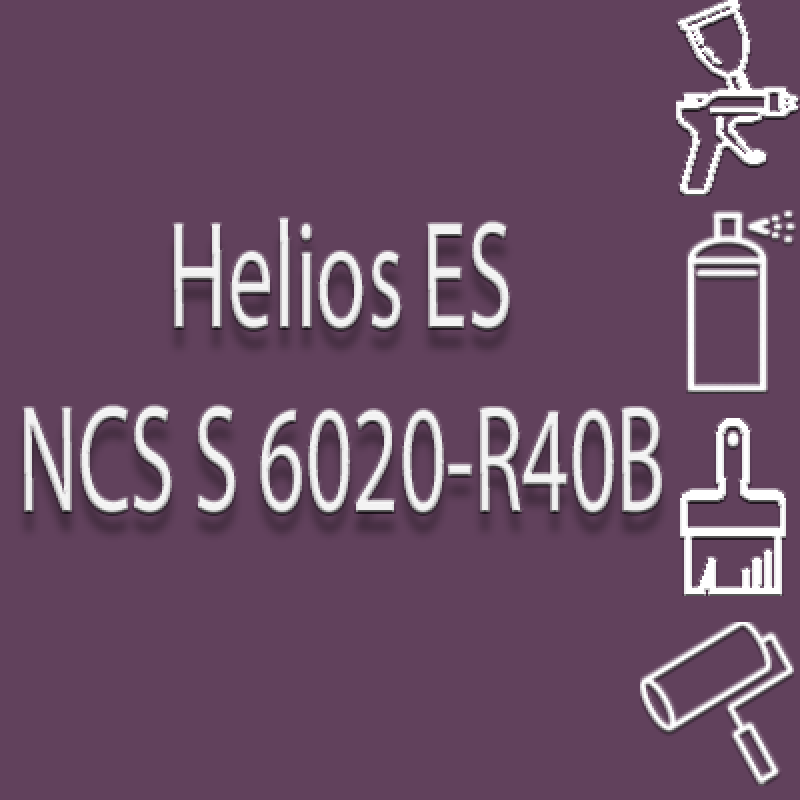 NCS S 6020-R40B глянцева 1К швидкосохнуча антикорозійна емаль Helios ES - 1л NCS S 6020-R40B глянцева 1К швидкосохнуча антикорозійна емаль Helios ES - 1л