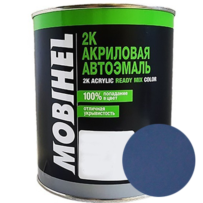 Двокомпонентна акрилова автоемаль Mobihel 2:1, 464 ВАЛЕНТИНА - 0.75л