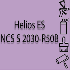 NCS S 2030-R50B глянцева 1К швидкосохнуча антикорозійна емаль Helios ES - 1л