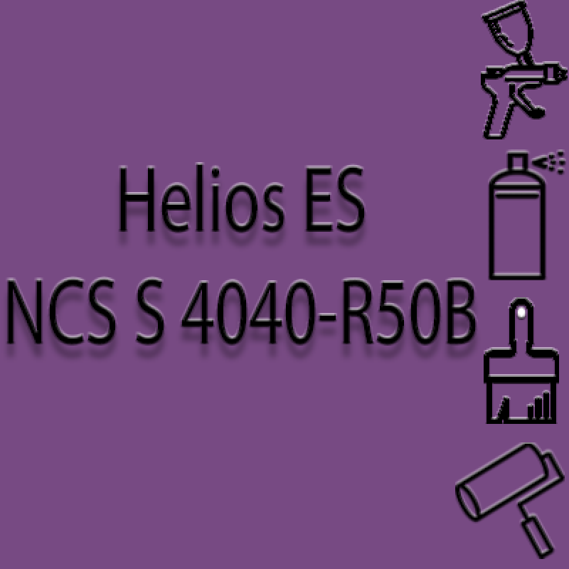 NCS S 4040-R50B глянцева 1К швидкосохнуча антикорозійна емаль Helios ES - 1л NCS S 4040-R50B глянцева 1К швидкосохнуча антикорозійна емаль Helios ES - 1л