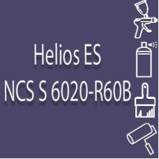 NCS S 6020-R60B глянцева 1К швидкосохнуча антикорозійна емаль Helios ES - 1л