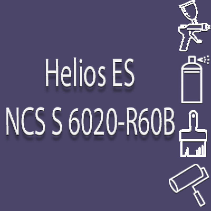 NCS S 6020-R60B глянцева 1К швидкосохнуча антикорозійна емаль Helios ES - 1л NCS S 6020-R60B глянцева 1К швидкосохнуча антикорозійна емаль Helios ES - 1л