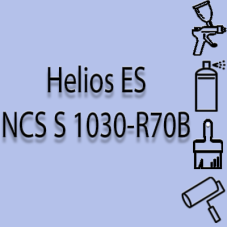 NCS S 1030-R70B глянцева 1К швидкосохнуча антикорозійна емаль Helios ES - 1л
