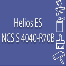 NCS S 4040-R70B глянцева 1К швидкосохнуча антикорозійна емаль Helios ES - 1л
