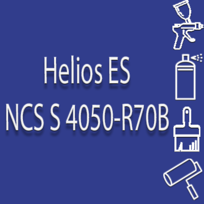 NCS S 4050-R70B глянцева 1К швидкосохнуча антикорозійна емаль Helios ES - 1л NCS S 4050-R70B глянцева 1К швидкосохнуча антикорозійна емаль Helios ES - 1л
