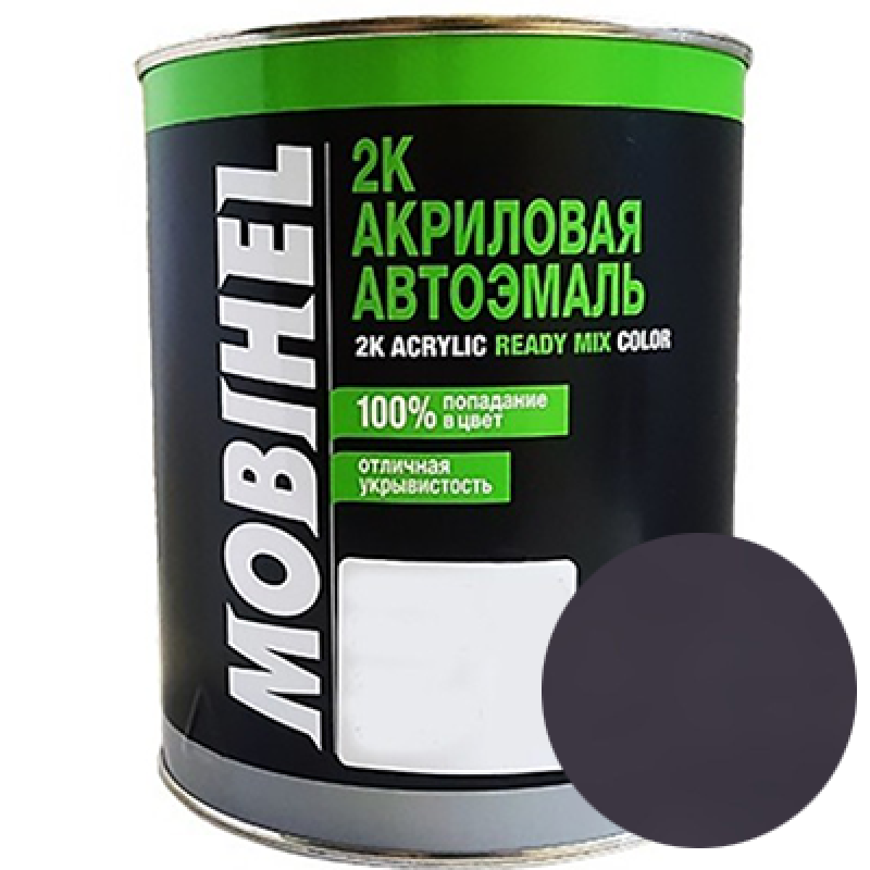 Двокомпонентна акрилова автоемаль Mobihel 2:1, 610 ДІНГО - 0.75л