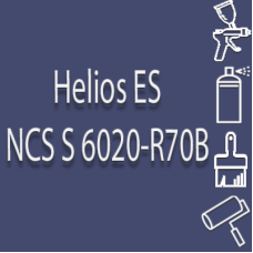 NCS S 6020-R70B глянцева 1К швидкосохнуча антикорозійна емаль Helios ES - 1л