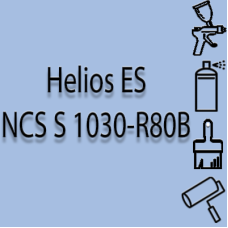 NCS S 1030-R80B глянцева 1К швидкосохнуча антикорозійна емаль Helios ES - 1л