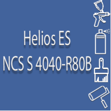 NCS S 4040-R80B глянцева 1К швидкосохнуча антикорозійна емаль Helios ES - 1л