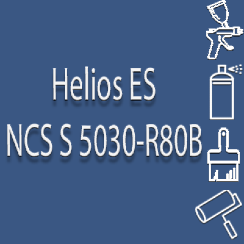 NCS S 5030-R80B глянцева 1К швидкосохнуча антикорозійна емаль Helios ES - 1л
