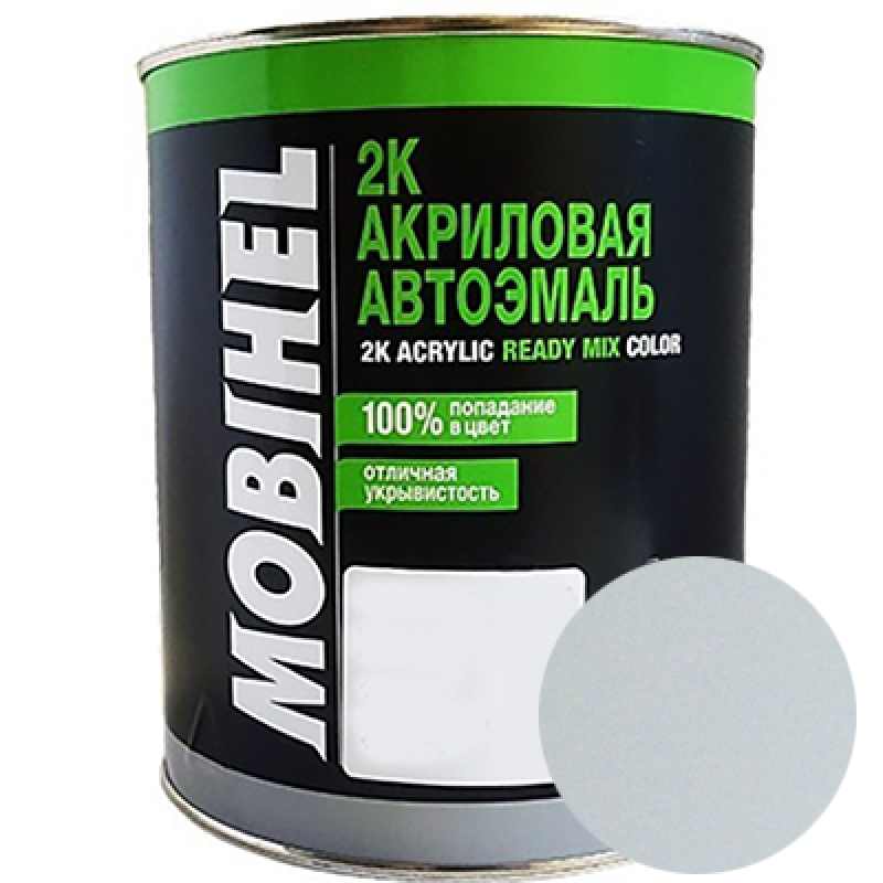 Двокомпонентна акрилова автоемаль Mobihel 2:1, 10L DAEWOO - 0.75л