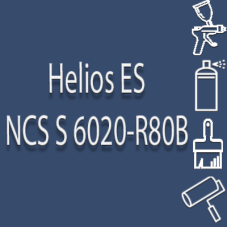 NCS S 6020-R80B глянцева 1К швидкосохнуча антикорозійна емаль Helios ES - 1л