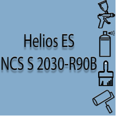 NCS S 2030-R90B глянцева 1К швидкосохнуча антикорозійна емаль Helios ES - 1л