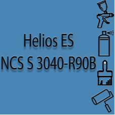 NCS S 3040-R90B глянцева 1К швидкосохнуча антикорозійна емаль Helios ES - 1л