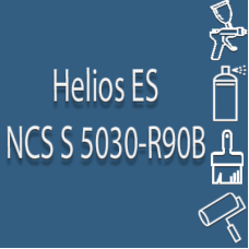 NCS S 5030-R90B глянцева 1К швидкосохнуча антикорозійна емаль Helios ES - 1л