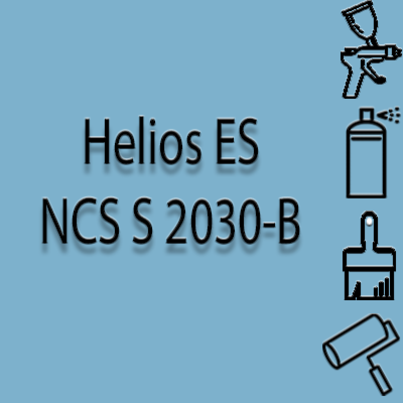 NCS S 2030-B глянцева 1К швидкосохнуча антикорозійна емаль Helios ES - 1л