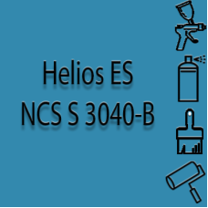 NCS S 3040-B глянцева 1К швидкосохнуча антикорозійна емаль Helios ES - 1л