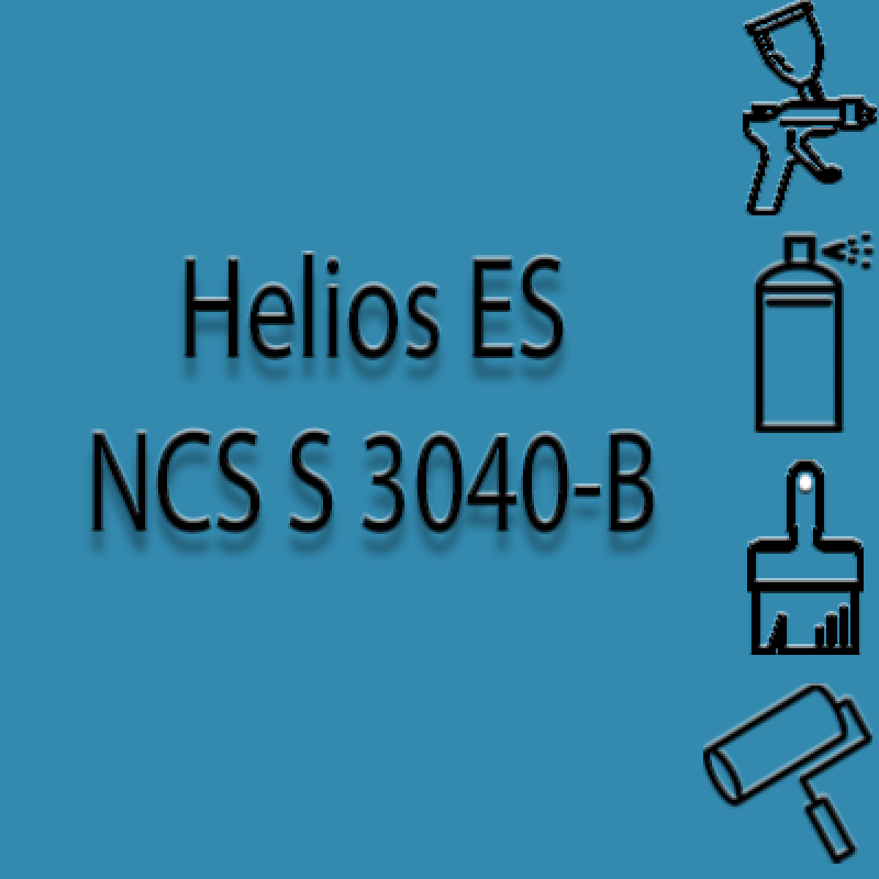 NCS S 3040-B глянцева 1К швидкосохнуча антикорозійна емаль Helios ES - 1л NCS S 3040-B глянцева 1К швидкосохнуча антикорозійна емаль Helios ES - 1л