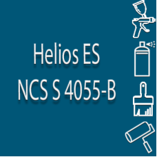 NCS S 4055-B глянцева 1К швидкосохнуча антикорозійна емаль Helios ES - 1л