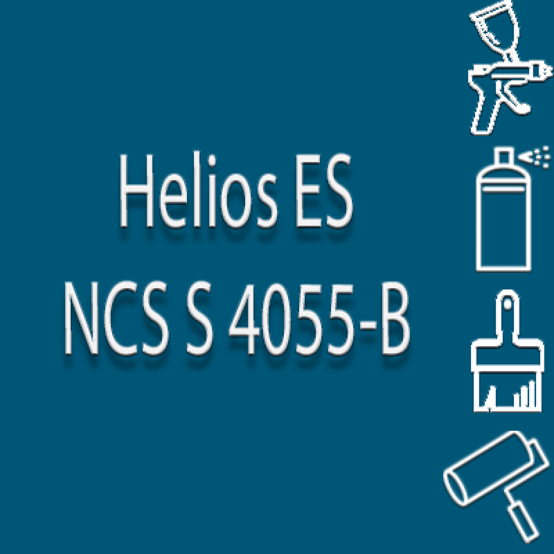 NCS S 4055-B глянцева 1К швидкосохнуча антикорозійна емаль Helios ES - 1л