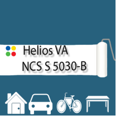 NCS S 5030-B антикорозійна глянцева грунт-емаль (вініл-акрилова) HELIOS VA - 1л
