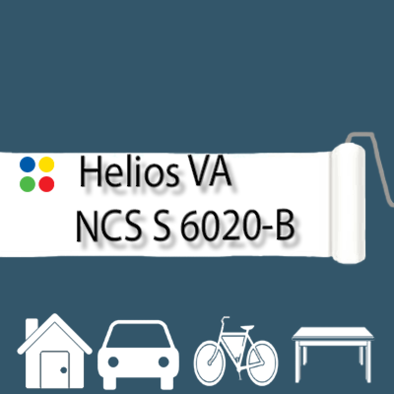 NCS S 6020-B антикорозійна глянцева грунт-емаль (вініл-акрилова) HELIOS VA - 1л