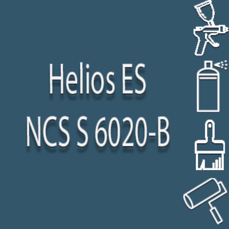 NCS S 6020-B глянцева 1К швидкосохнуча антикорозійна емаль Helios ES - 1л NCS S 6020-B глянцева 1К швидкосохнуча антикорозійна емаль Helios ES - 1л