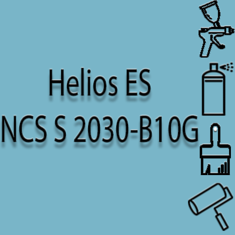 NCS S 2030-B10G глянцева 1К швидкосохнуча антикорозійна емаль Helios ES - 1л