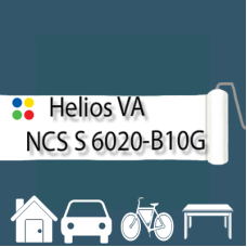 NCS S 6020-B10G антикорозійна глянцева грунт-емаль (вініл-акрилова) HELIOS VA - 1л