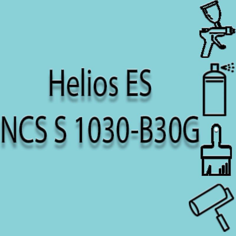 NCS S 1030-B30G глянцева 1К швидкосохнуча антикорозійна емаль Helios ES - 1л