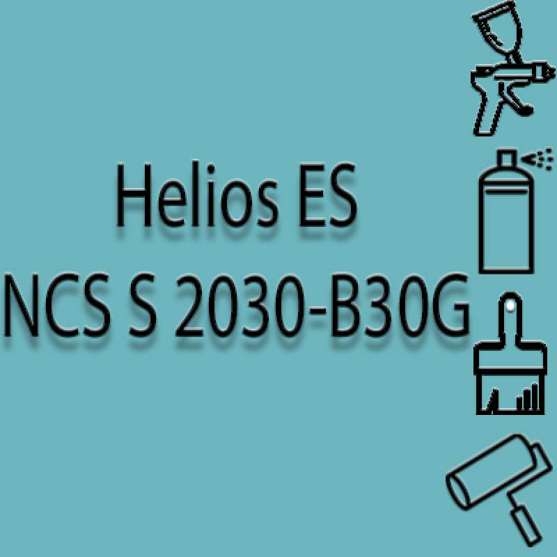 NCS S 2030-B30G глянцева 1К швидкосохнуча антикорозійна емаль Helios ES - 1л