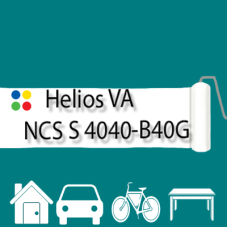 NCS S 4040-B40G антикорозійна глянцева грунт-емаль (вініл-акрилова) HELIOS VA - 1л