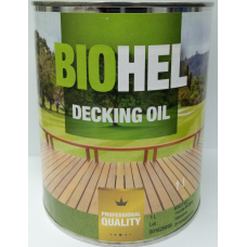 BIOHEL DECKING OIL олія для терас 1 л. - прозоре.