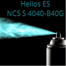 NCS S 4040-B40G аерозольна глянцева 1К швидкосохнуча антикорозійна емаль Helios ES - 400мл