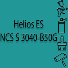 NCS S 3040-B50G глянцева 1К швидкосохнуча антикорозійна емаль Helios ES - 1л