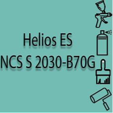 NCS S 2030-B70G глянцева 1К швидкосохнуча антикорозійна емаль Helios ES - 1л