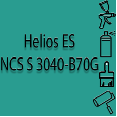 NCS S 3040-B70G глянцева 1К швидкосохнуча антикорозійна емаль Helios ES - 1л