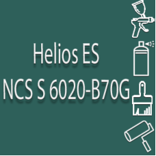 NCS S 6020-B70G глянцева 1К швидкосохнуча антикорозійна емаль Helios ES - 1л