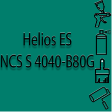 NCS S 4040-B80G глянцева 1К швидкосохнуча антикорозійна емаль Helios ES - 1л